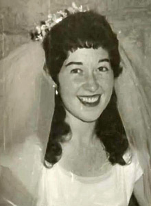 Faye Lawler on her wedding day (from Sharon Watson)