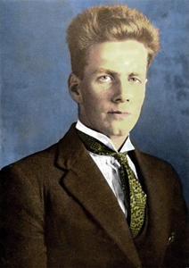 Roy Jordan c.1935 (coloured) - from Roddy Jordan