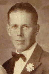 Frederick Jordan -Wedding Day 1933 (from Joe Sharman)