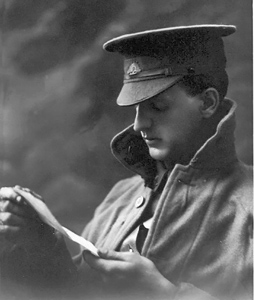 Raymond H Kirkaldy c.1916 (from Ron Flanagan)