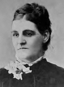 Louisa Lawson c.1880 Ref: National Library of Australia - #PIC/12302