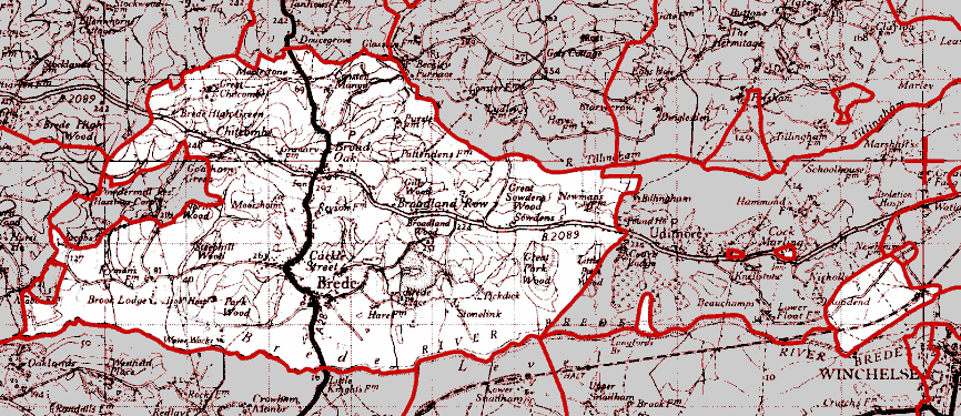The Parish of Brede prior to 1850