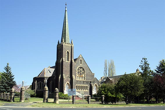 The Cameron Memorial Uniting (formerly Presbyterian) Church at Glen Innes NSW