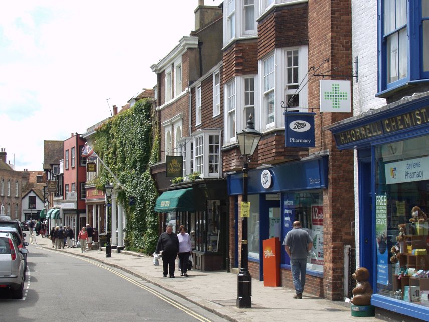High Street, Rye, Sussex (From: www.beenthere-donethat.org.uk)