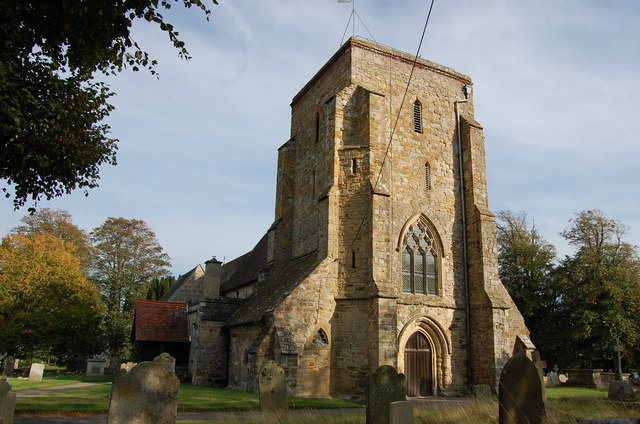 The Parish Church of St Nicholas, Sandhurst, Kent
Ref: Geograph Image 2615565.f85a473f - from Commons.wikimedia.org