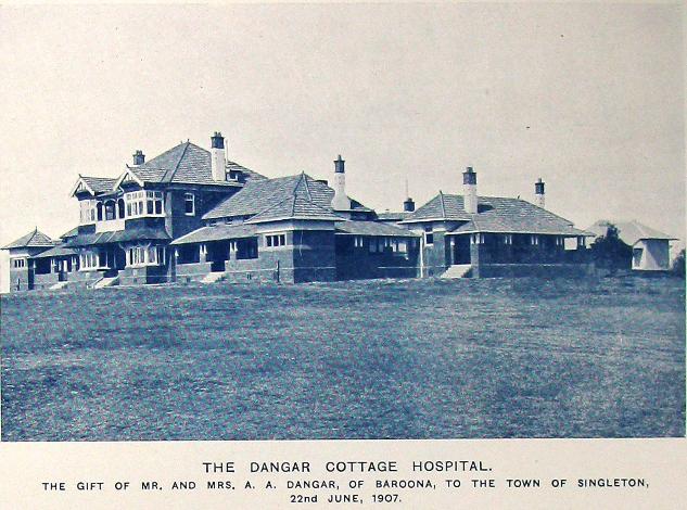 The Dangar Cottage Hospital, Singleton - from the Morrison Collection, The University of Newcastle